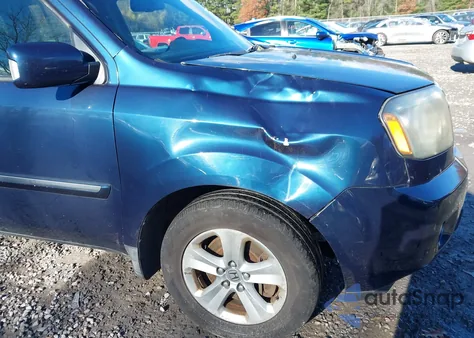 2010 Honda Pilot Touring from USA, damaged, VIN 5FNYF4H84AB003215